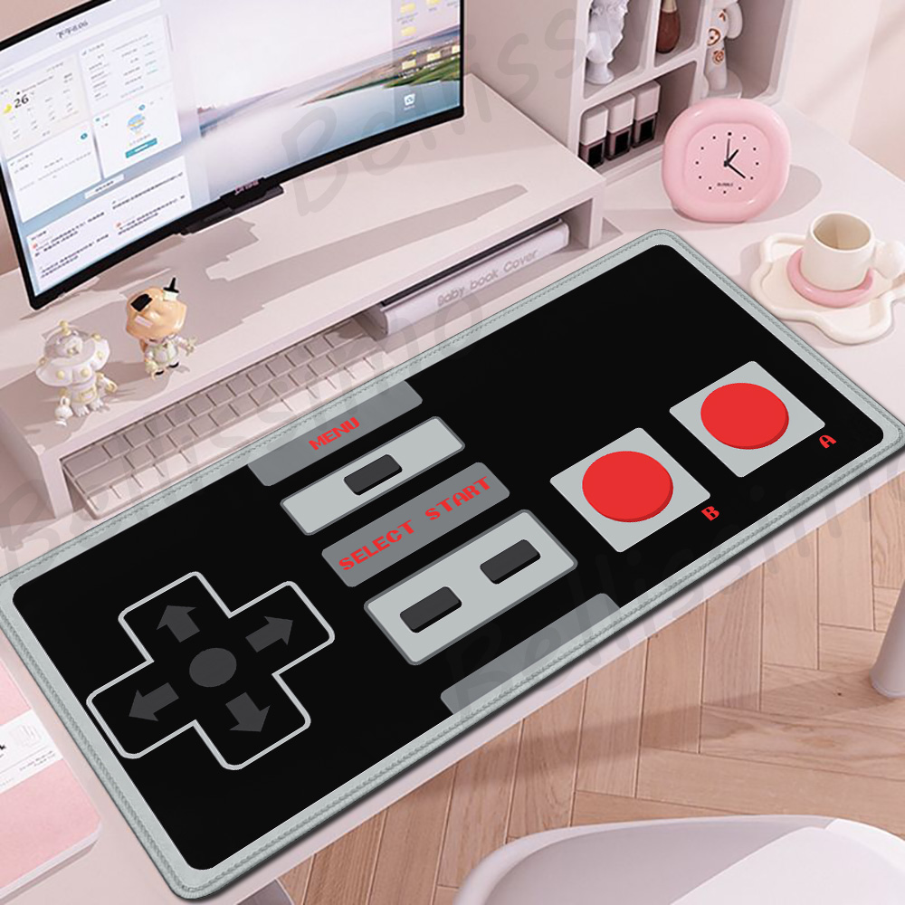 Mouse Gaming Retro - Retro Game Controller Mouse Pad Anti-Slip