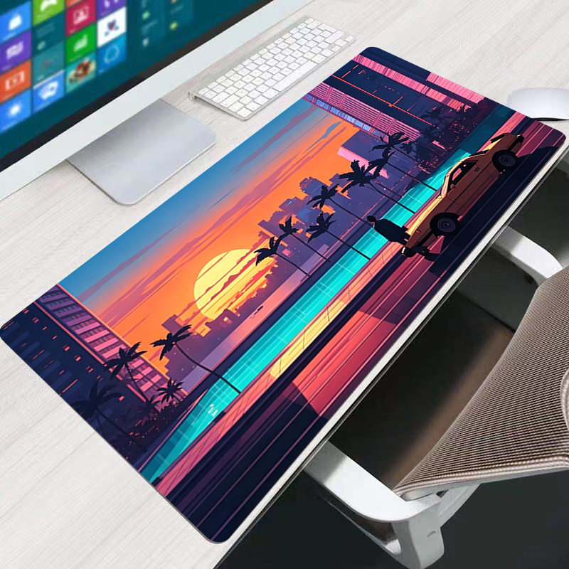 Mouse Gaming Retro - Colorful Mouse Pad HD Print Game