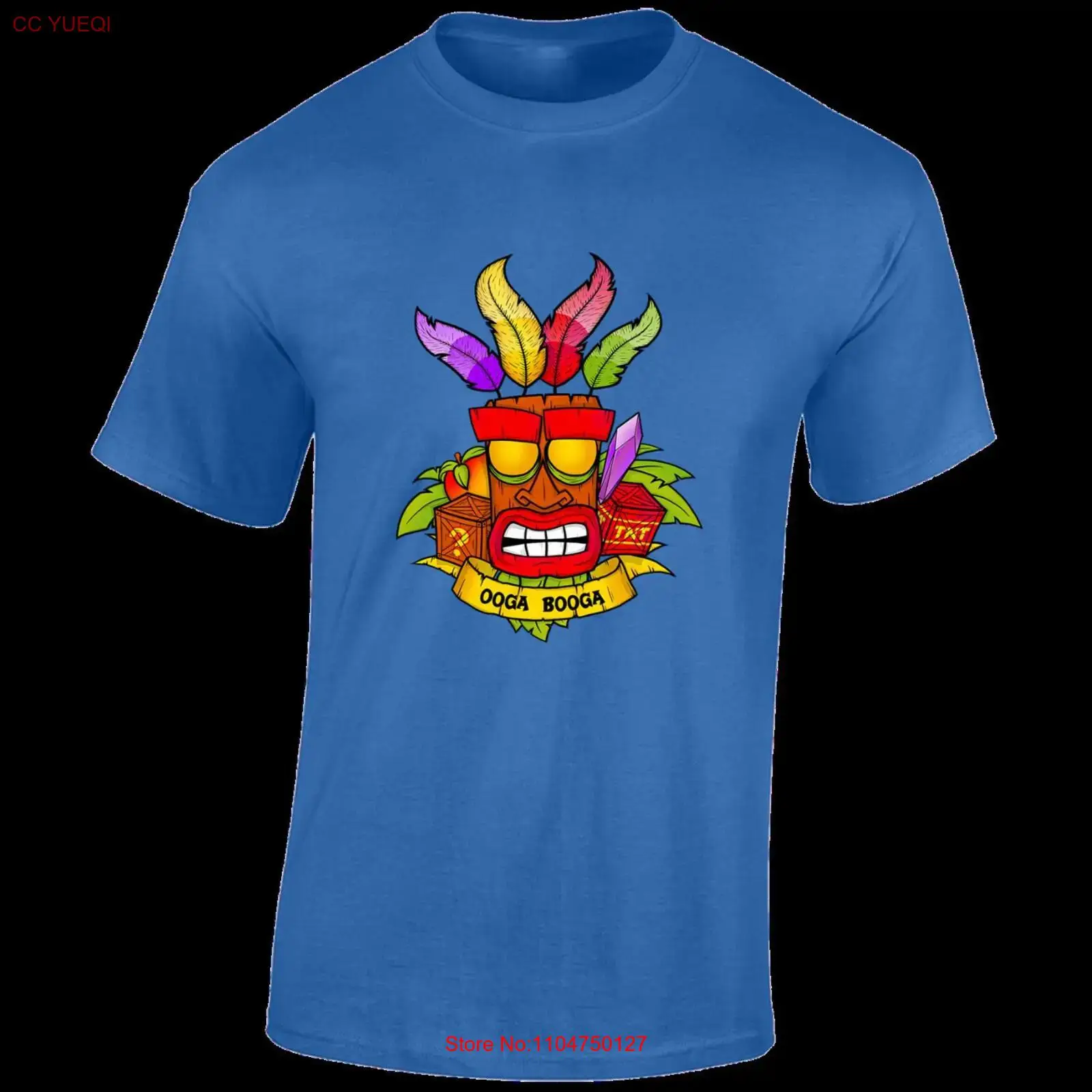 Retro Gaming T Shirts - Oga booga crash mens T Shirt