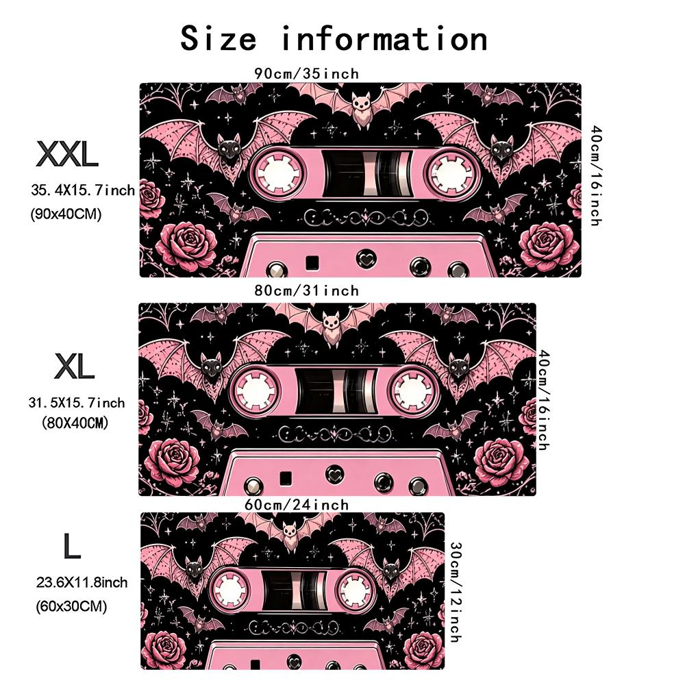 Pink Retro Cassette Tape Large - đánh giá và giá Mouse Gaming Retro