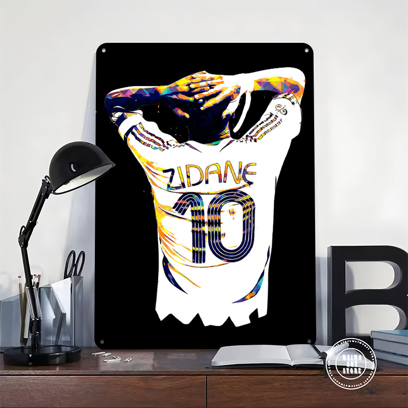 Zidane Soccer Jersey Metal Pos - đánh giá và giá Retro Gaming Jersey