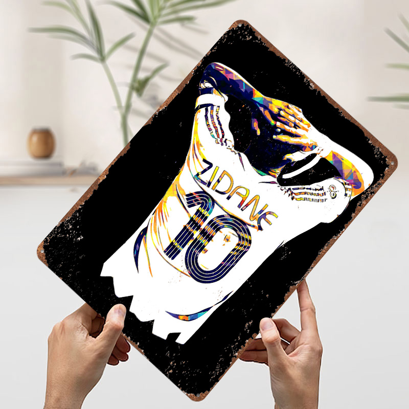 Zidane Soccer Jersey Metal Pos - đánh giá và giá Retro Gaming Jersey