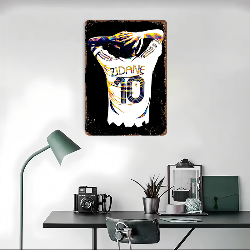 Zidane Soccer Jersey Metal Pos - đánh giá và giá Retro Gaming Jersey