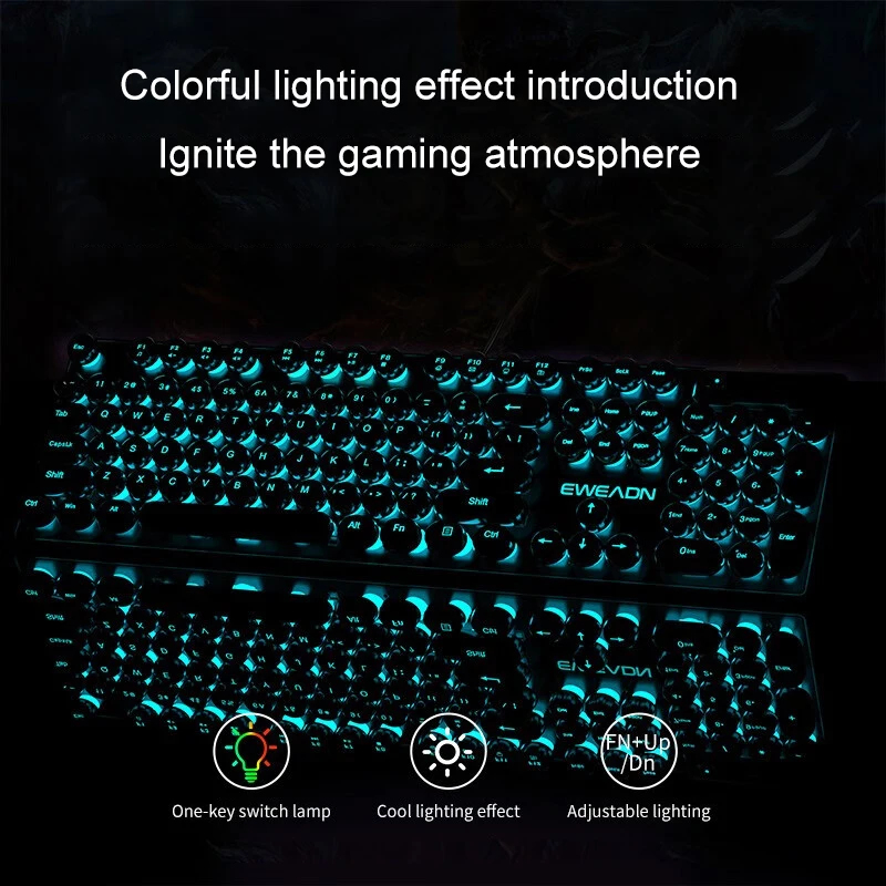 Retro Punk Mechanical Feel Key - đánh giá và giá Mouse Gaming Retro
