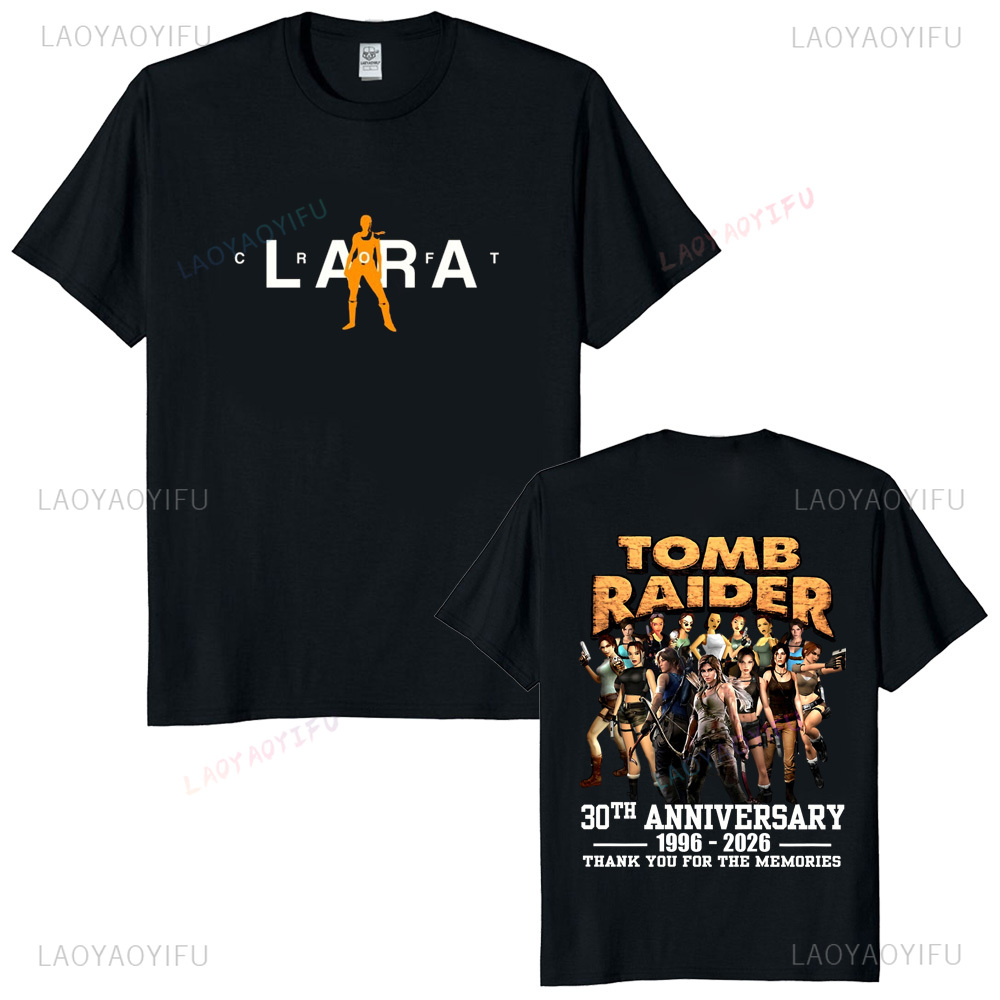 Tomb Raider 30th Anniversary U - đánh giá và giá Retro Gaming T Shirts