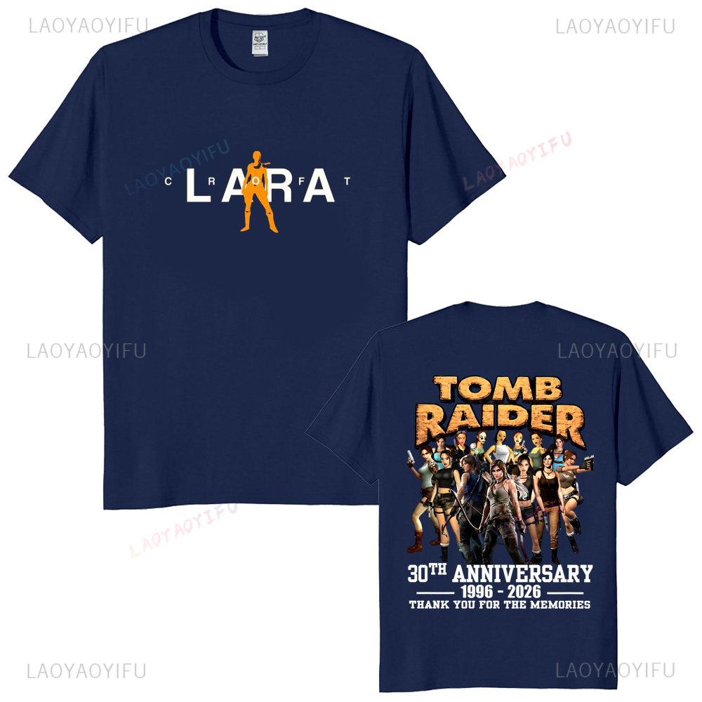 Tomb Raider 30th Anniversary U - đánh giá và giá Retro Gaming T Shirts