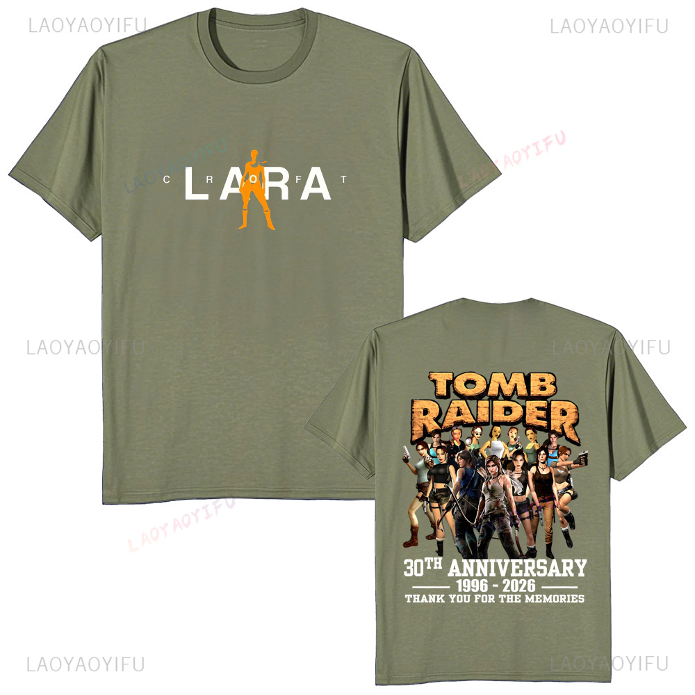 Tomb Raider 30th Anniversary U - đánh giá và giá Retro Gaming T Shirts