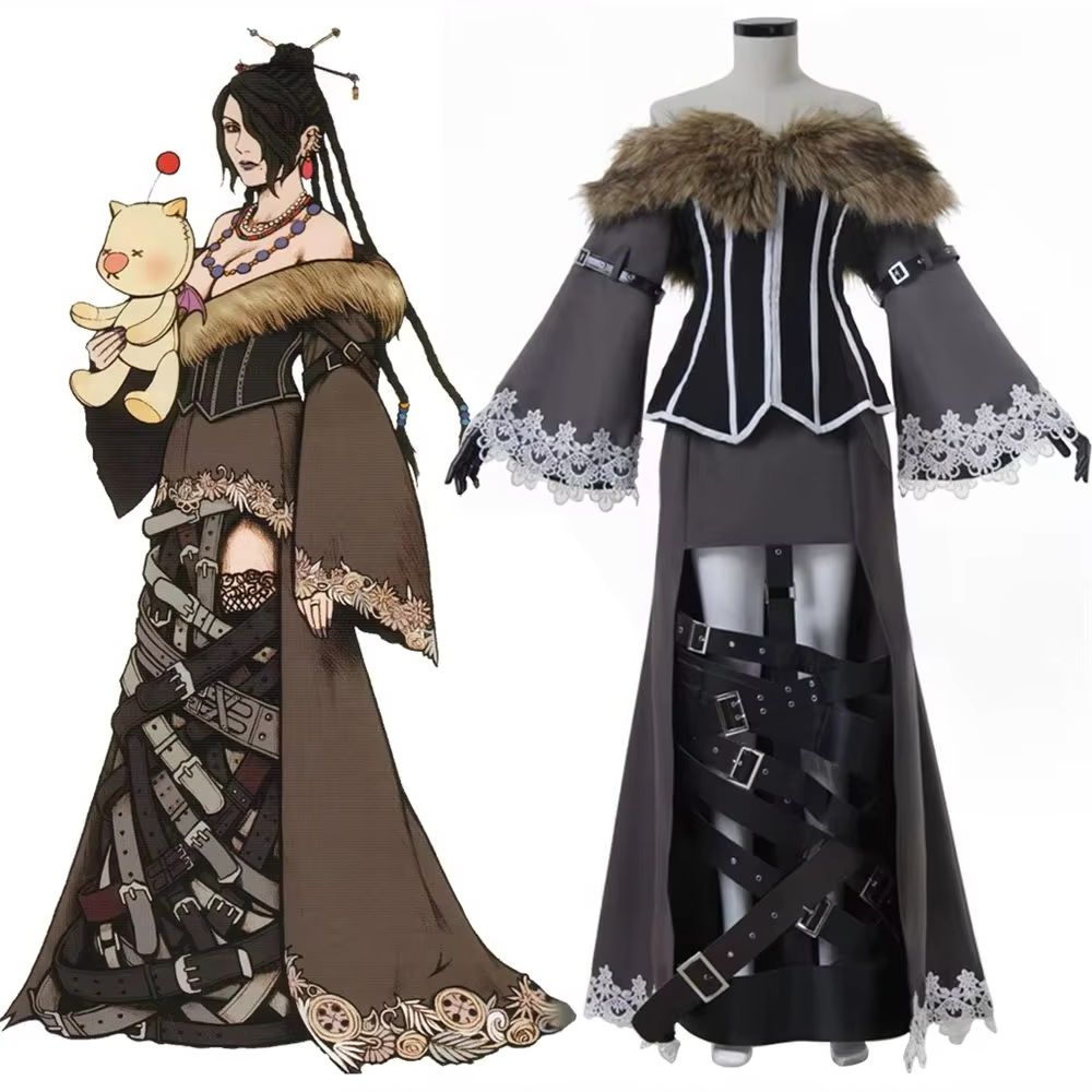 Game FFX LuLu Cosplay Black Ma - đánh giá và giá Retro Gaming Kit