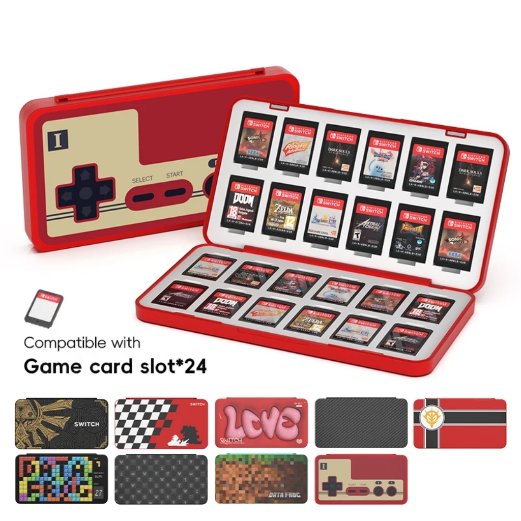 24 in 1 Game Card Case for Swi - đánh giá và giá Game Cartridge Case