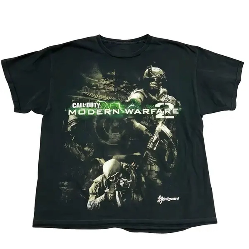 Modern Warfare 2 T-Shirt, COD  - đánh giá và giá Retro Gaming T Shirts