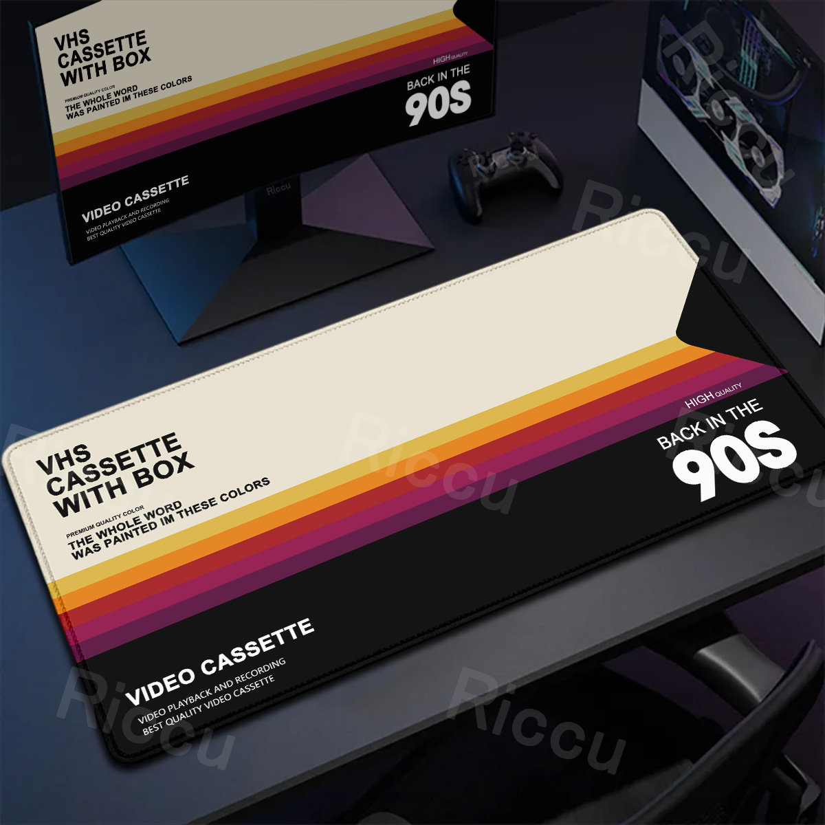 Retro VHS Style Mouse Pad Xxl  - đánh giá và giá Mouse Gaming Retro