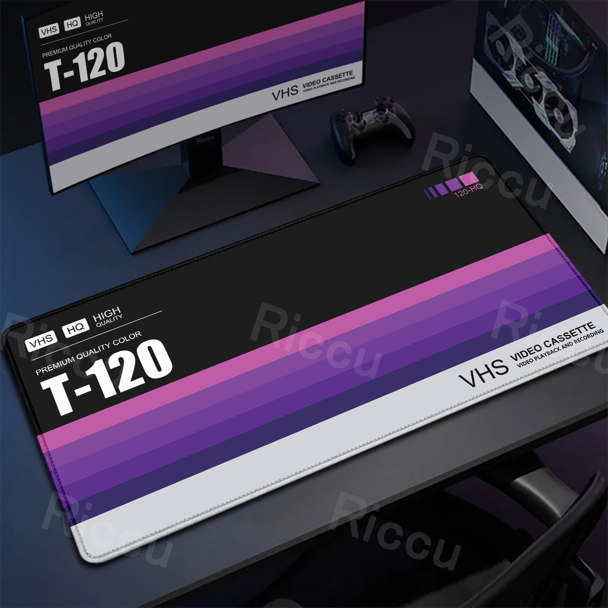 Retro VHS Style Mouse Pad Xxl  - đánh giá và giá Mouse Gaming Retro