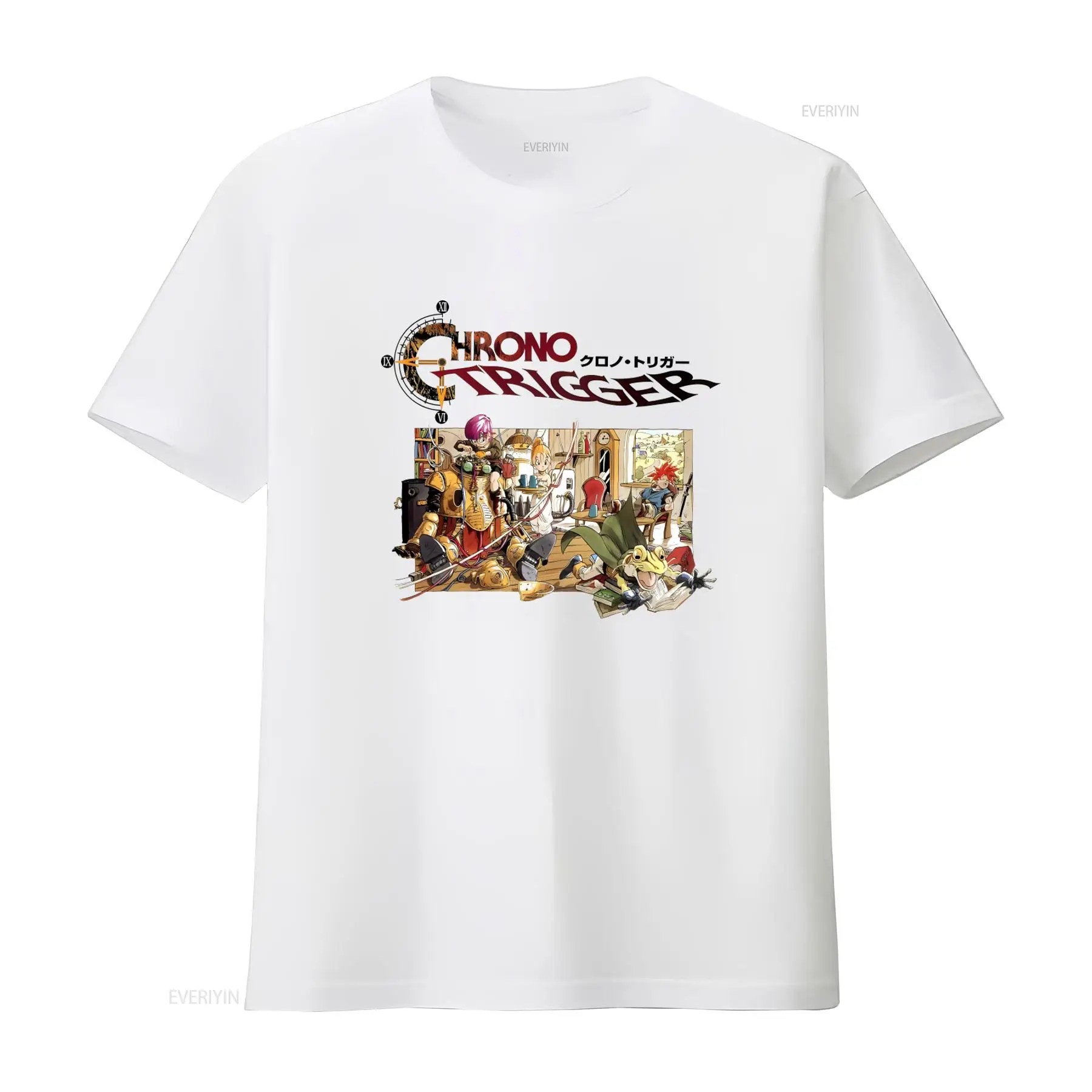 Chrono Trigger Video Game Logo - đánh giá và giá Retro Gaming T Shirts