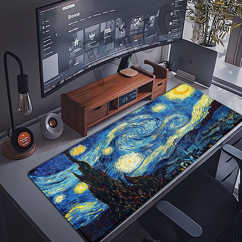 Vintage Oil Painting Mouse Pad - đánh giá và giá Mouse Gaming Retro