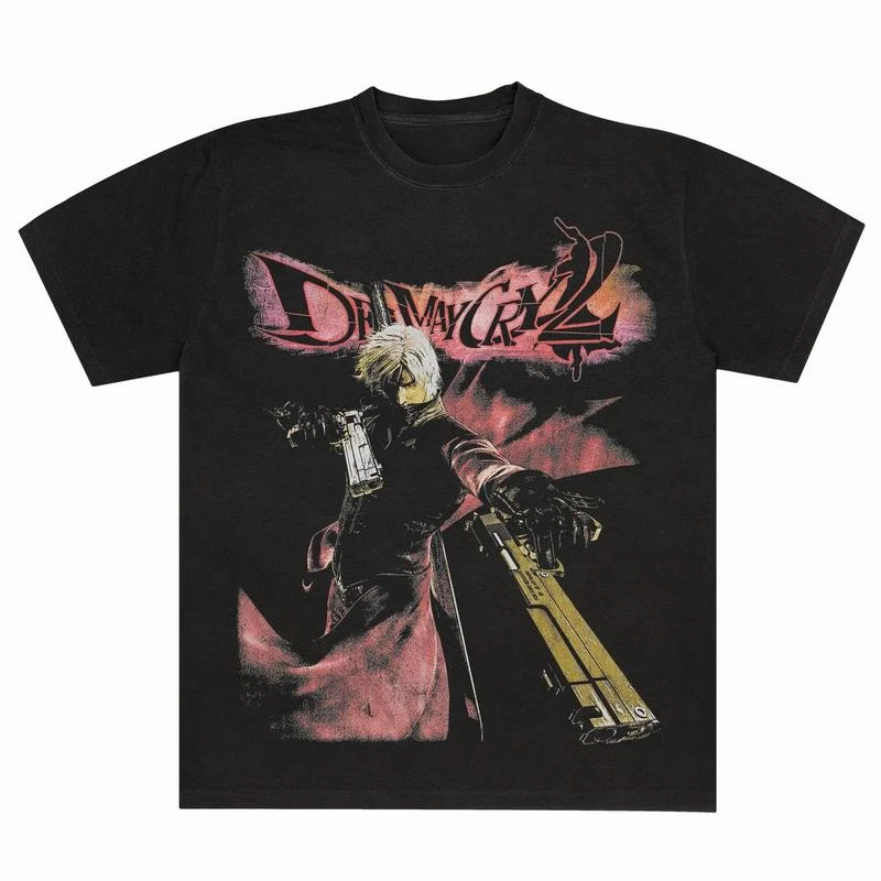 Devil May Cry 2 Dante T-shirt  - đánh giá và giá Retro Gaming T Shirts