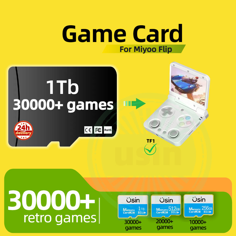 Game Card For Miyoo Flip 30000 - đánh giá và giá Retro Gaming Kit