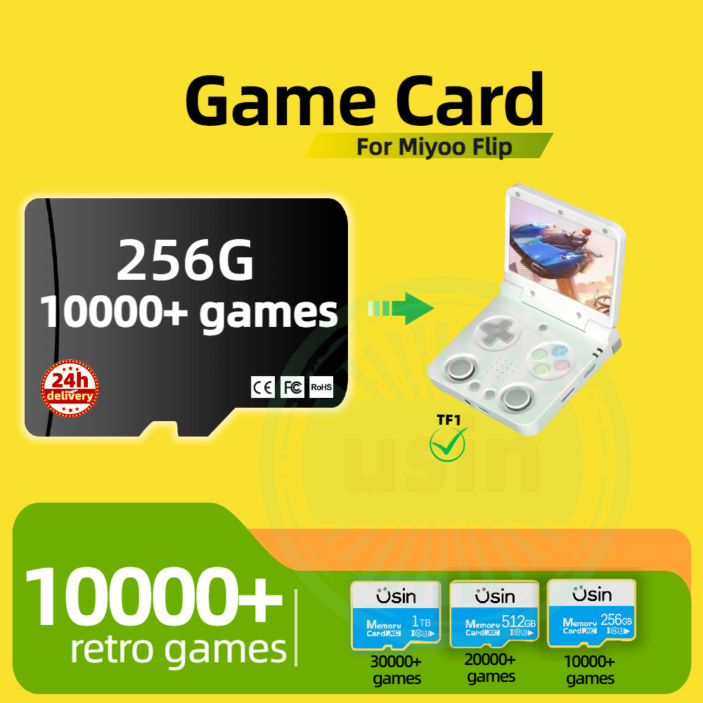 Game Card For Miyoo Flip 30000 - đánh giá và giá Retro Gaming Kit