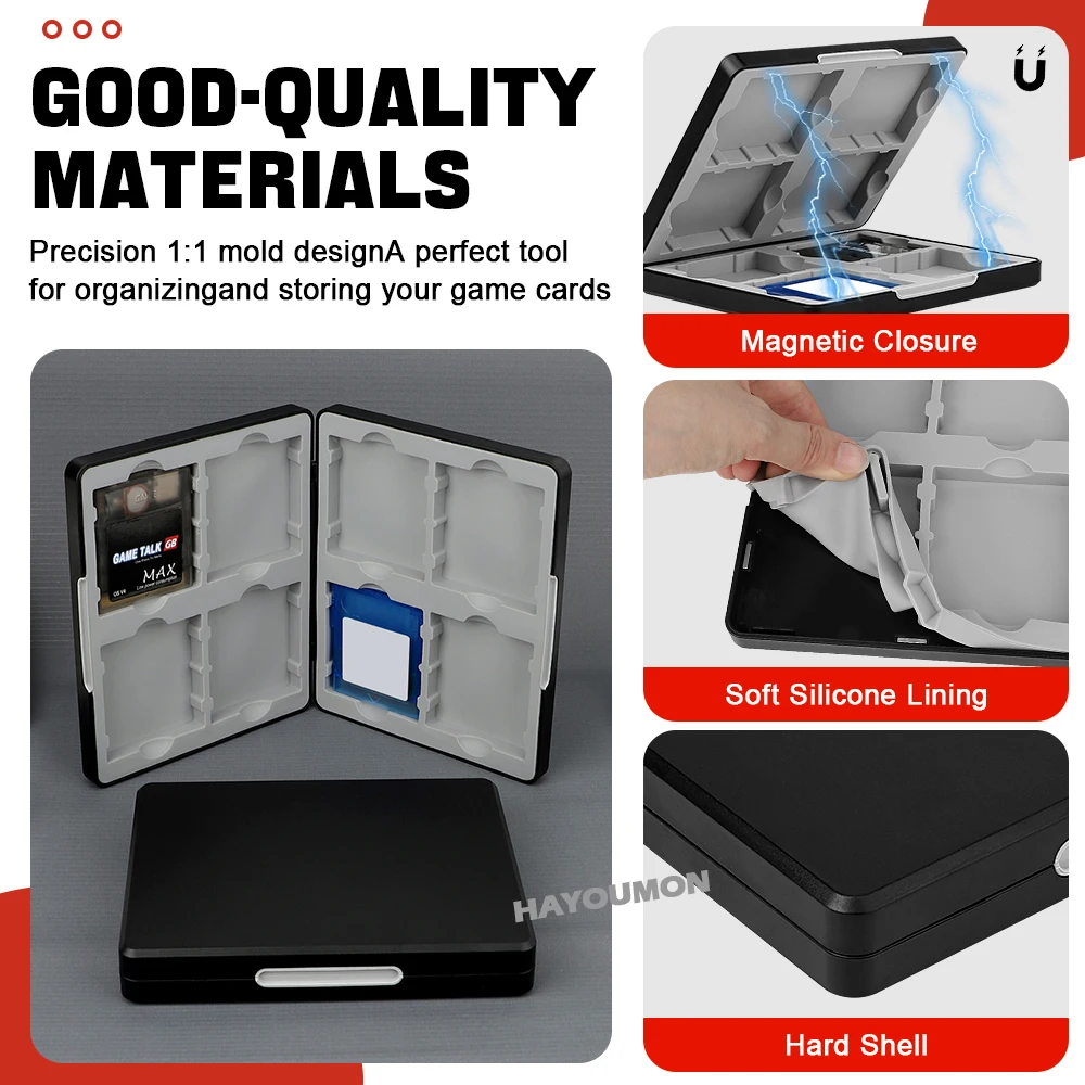 8-in-1 Magnetic Game Cartridge - đánh giá và giá Game Cartridge Case