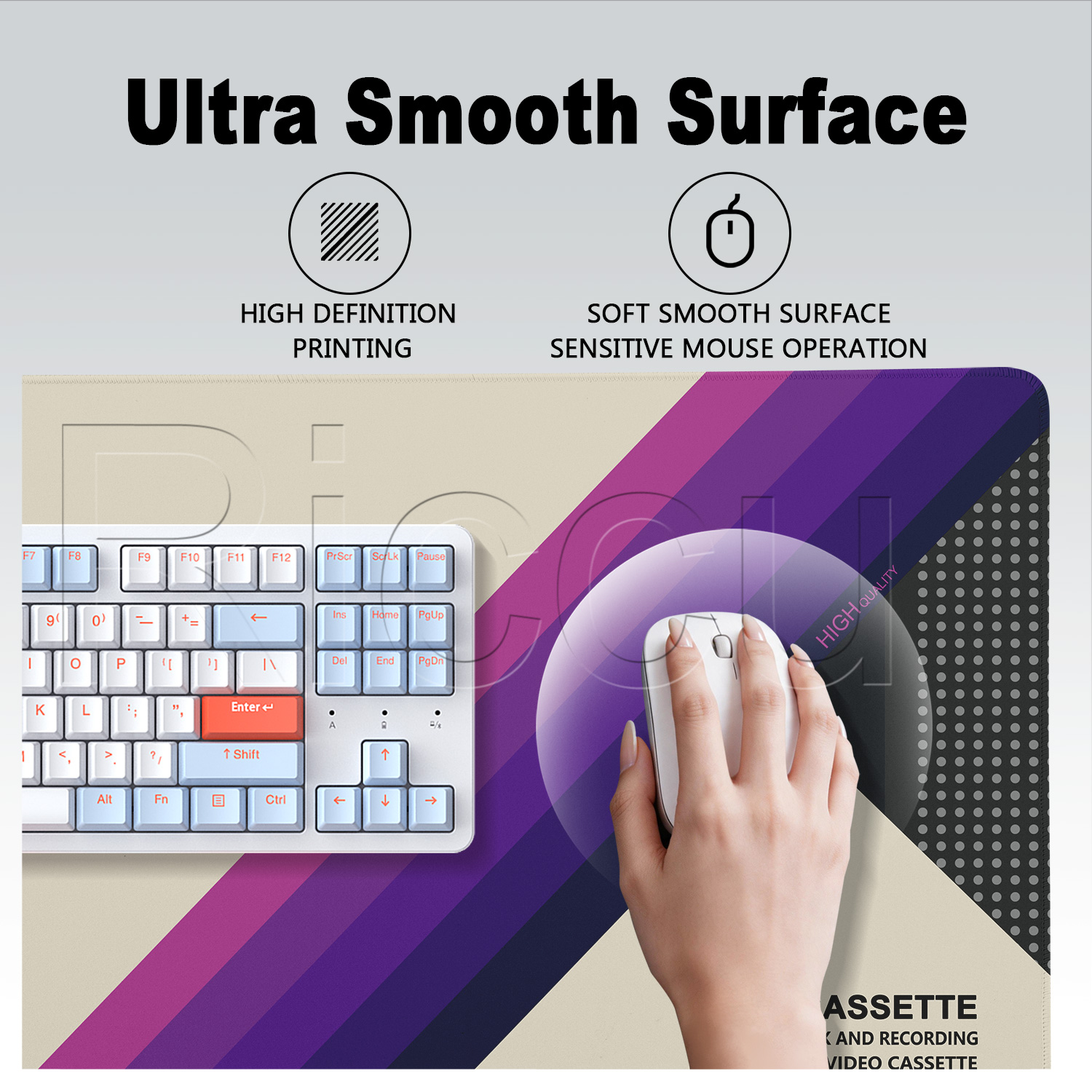 Mouse Pad HD Printing Retro VH - đánh giá và giá Mouse Gaming Retro