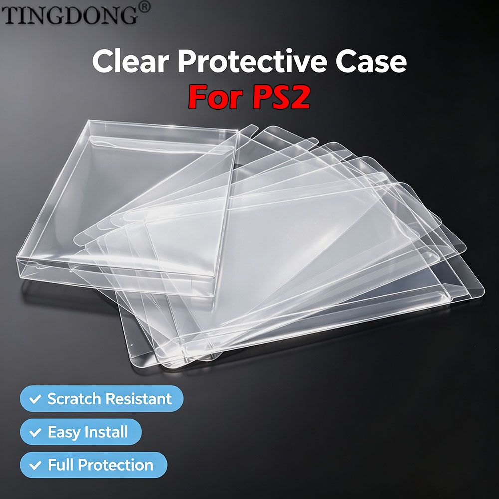 1-10PCS Clear PET Protector Ca - đánh giá và giá Game Cartridge Case
