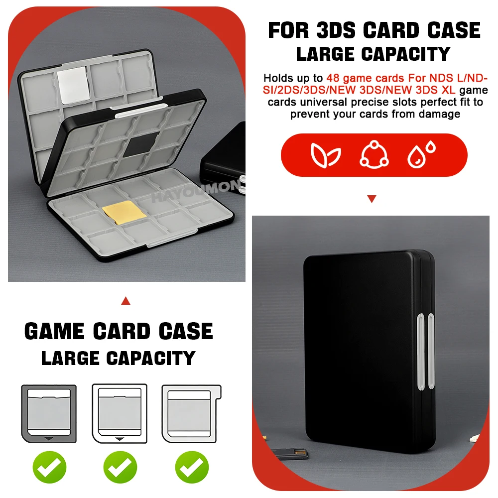 48 IN 1 Game Card Storage Case - đánh giá và giá Game Cartridge Case