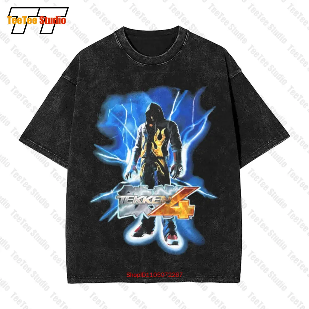 Vintage Tekken 4 Namco Promo A - đánh giá và giá Retro Gaming T Shirts