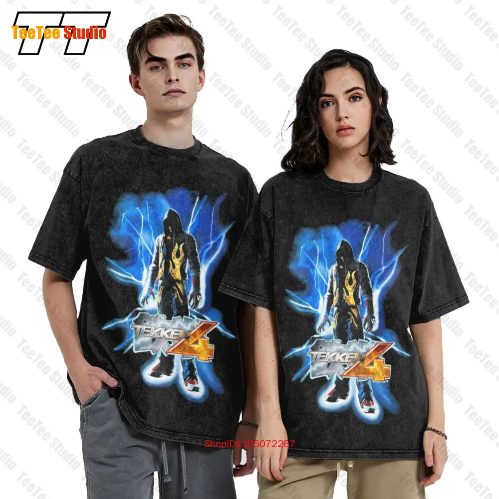 Vintage Tekken 4 Namco Promo A - đánh giá và giá Retro Gaming T Shirts