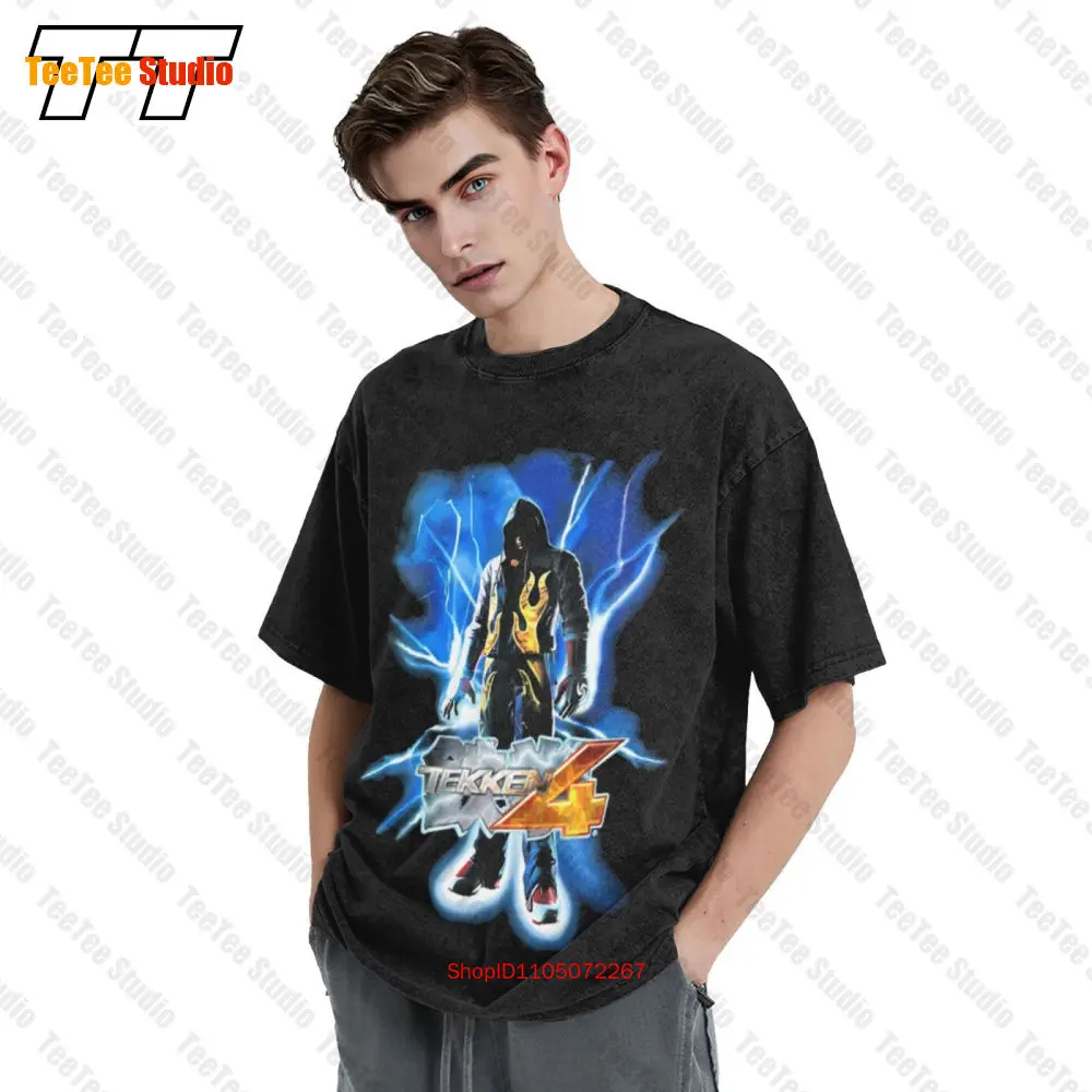 Vintage Tekken 4 Namco Promo A - đánh giá và giá Retro Gaming T Shirts