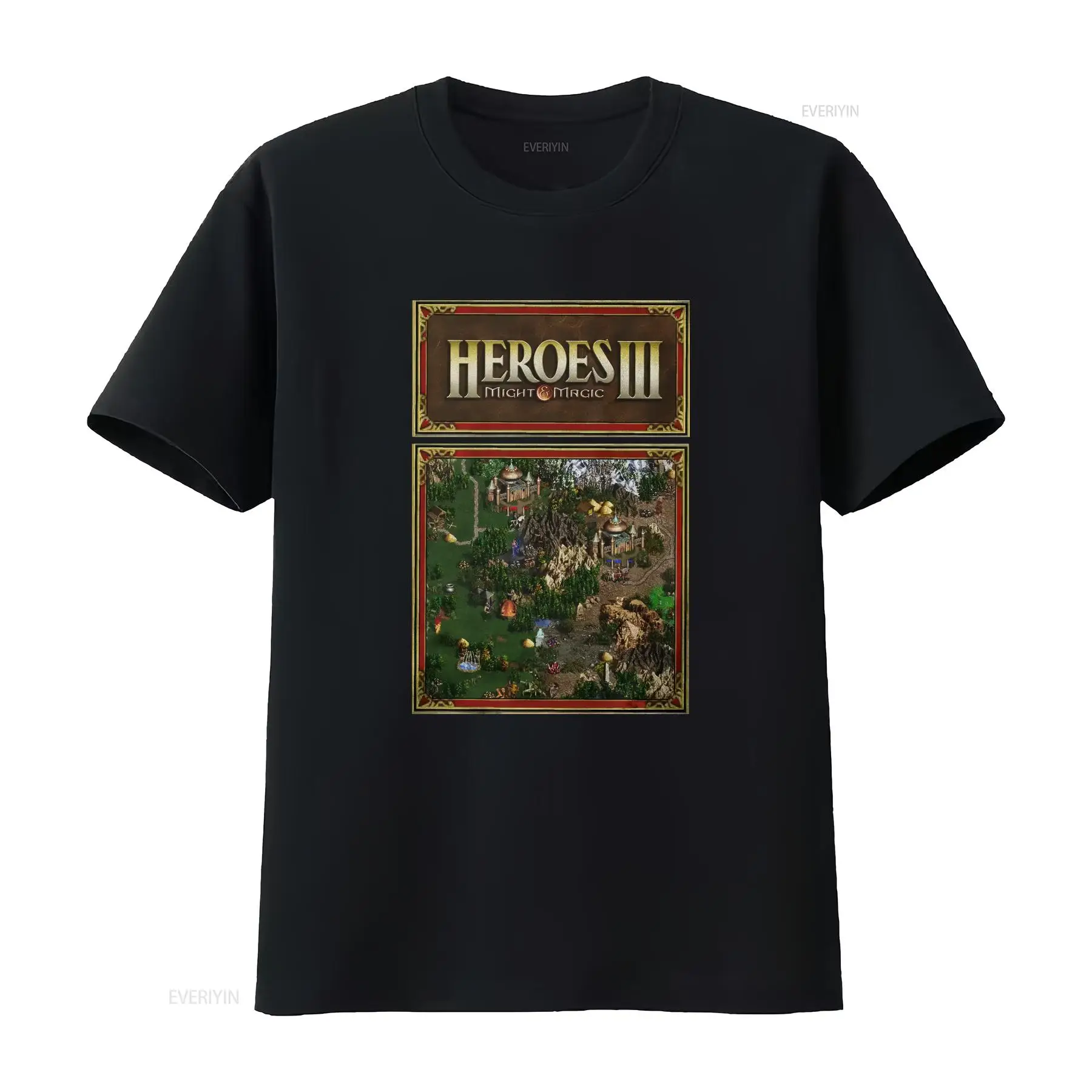 Heroes Map of Might And Magic  - đánh giá và giá Retro Gaming T Shirts