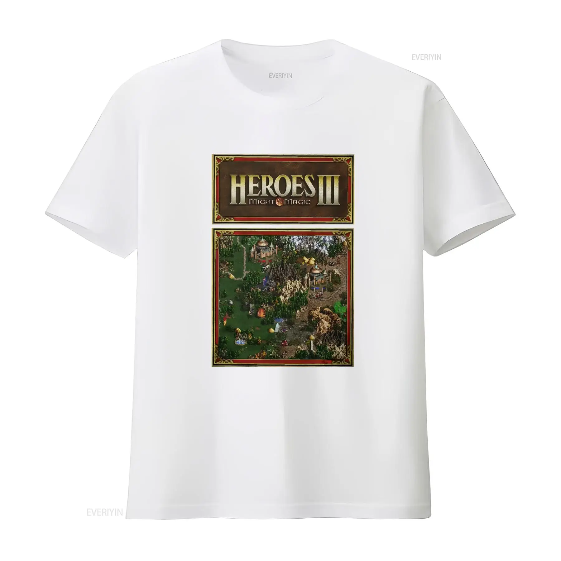 Heroes Map of Might And Magic  - đánh giá và giá Retro Gaming T Shirts