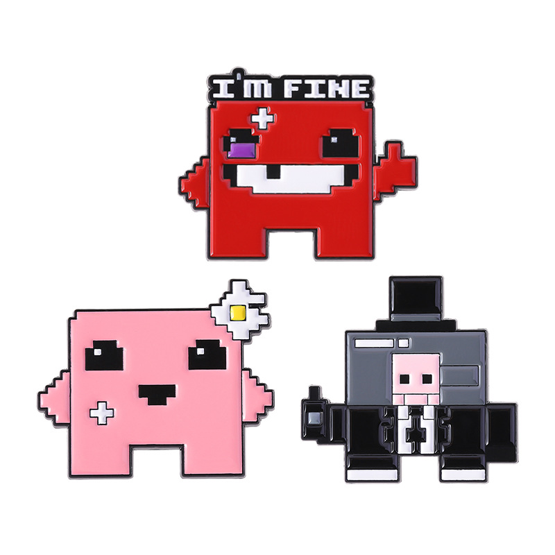 3pcs Pixel Art Enamel Pin Set  - đánh giá và giá Retro Gaming Kit
