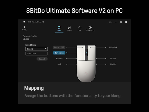 8BitDo Retro R8 Mouse with PAW - đánh giá và giá Mouse Gaming Retro